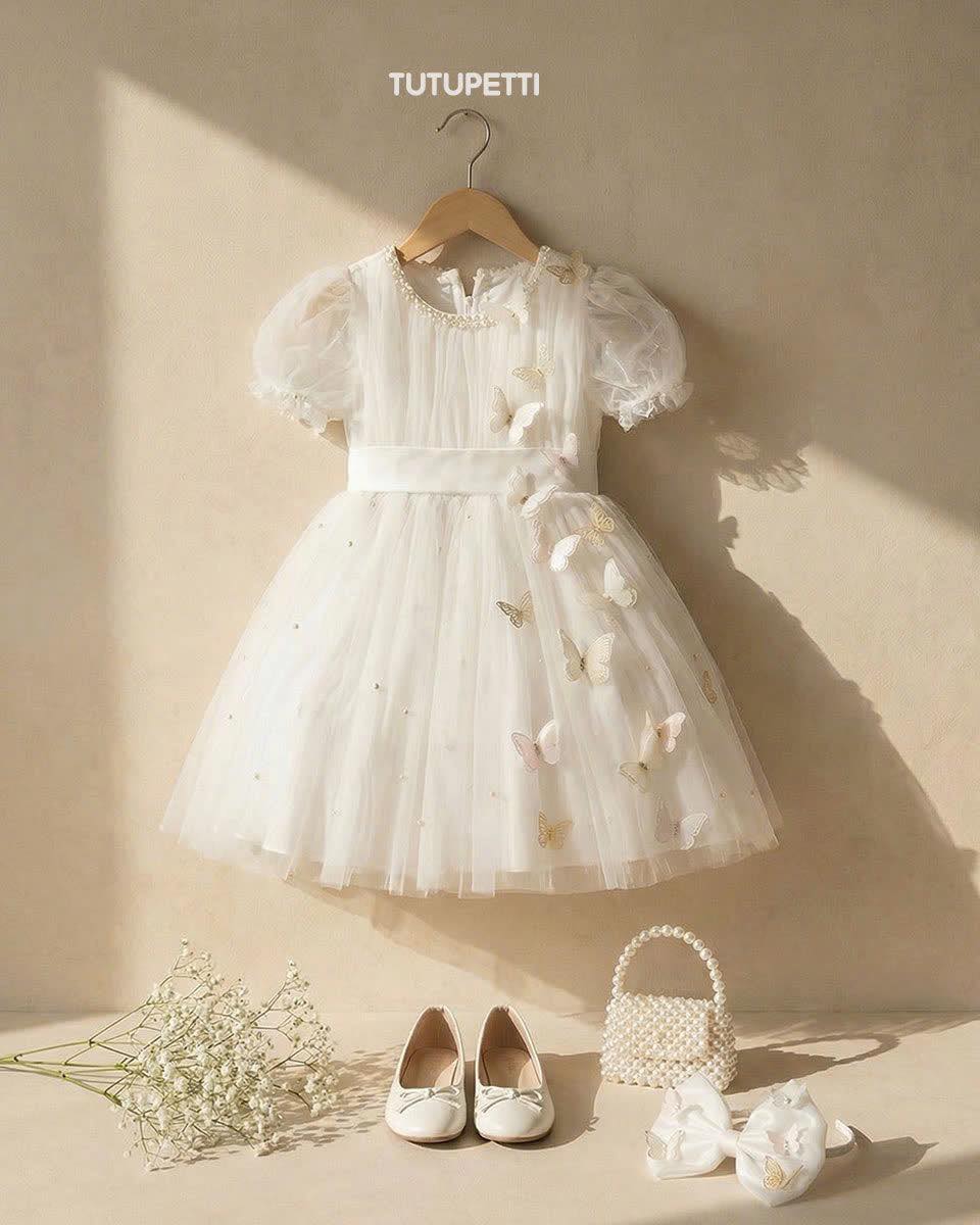 Fairytale Birthday Dresses – 1 Heavenly Enchanting 3D Butterfly Tulle Gown