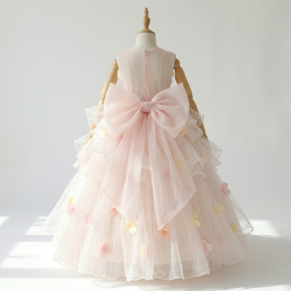 Floral Birthday Dresses – 01 Enchanting Dreamy Tulle Dress for Girls - Image 2