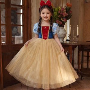 Snow White Birthday Dresses for Girls – 1 Breathtaking Enchanting Princess Gown