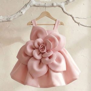 3D Rose Birthday Dresses for Girls – 1 Breathtaking Stunning Statement Blossom Dress